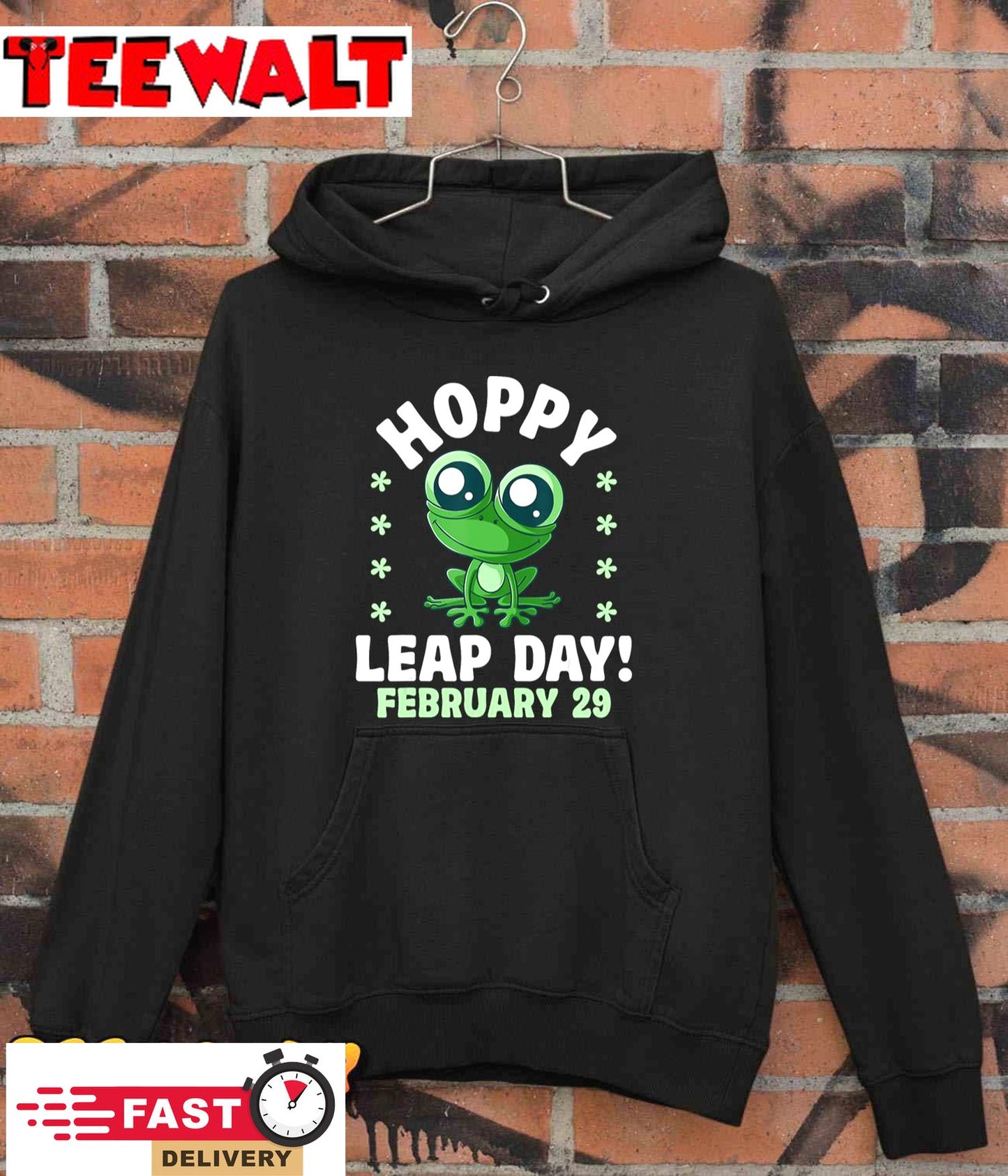 Funny Frog Hoppy Leap Day February 29 Birthday Leap Year T-Shirt