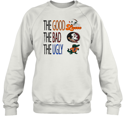 Florida Gators, Florida State Seminoles And Florida Gators The Good The Bad The Ugly T-Shirt