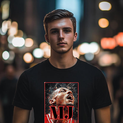 Michael Jordan Vintage T-Shirt, Mj Streetwear Men'S Tee