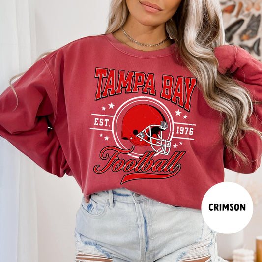 Tampa Bay Football Sweatshirt Crewneck Shirt - Perfect Gift For Fans