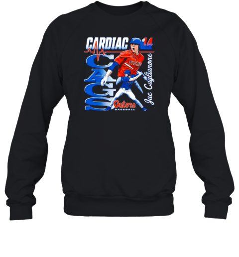 Cardiac Cags Jac Caglianone Florida Gators Baseball T-Shirt