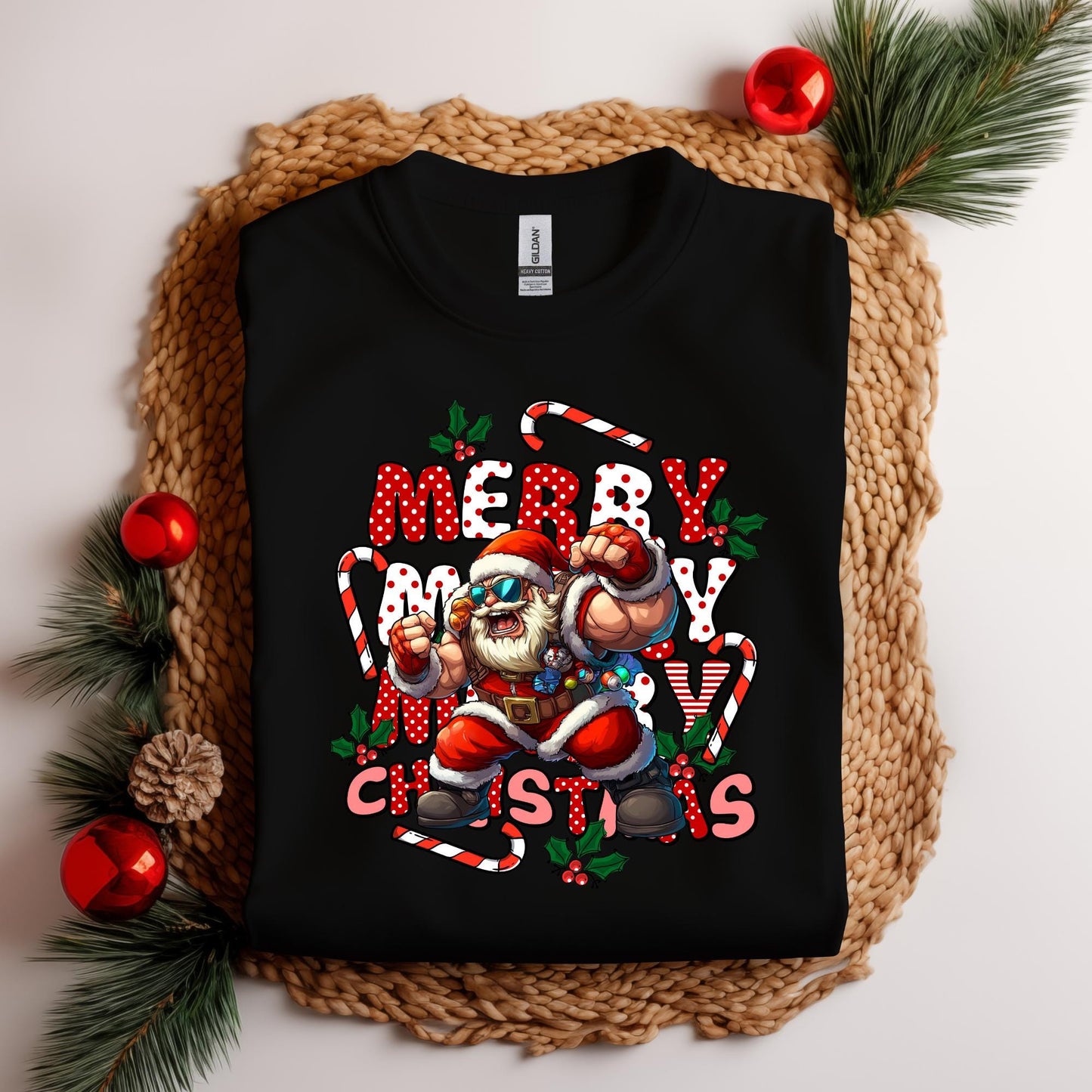 Cartoon Christmas T-Shirt