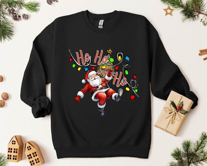 Santa Claus Elf Christmas Shelf Shirt Funny Tee