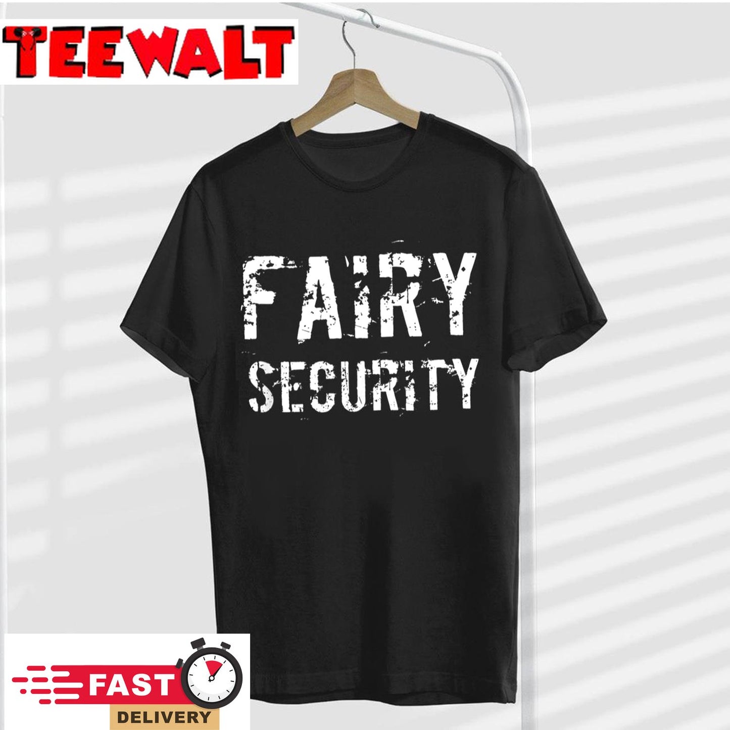 Fairy Security Easy Funny Halloween Costume Parents Lazy Dad Tank Top