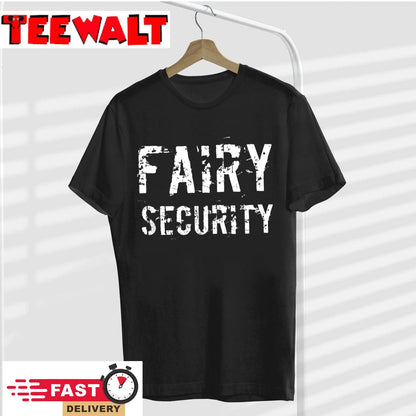 Fairy Security Easy Funny Halloween Costume Parents Lazy Dad Tank Top