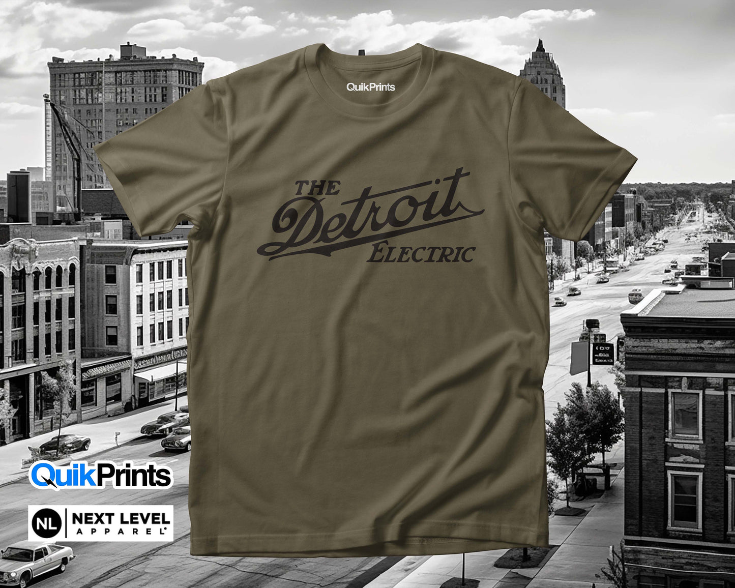 The Detroit Electric Premium Shirt Sizes