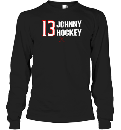 13 Johnny Hockey Cbj Artillery T-Shirt