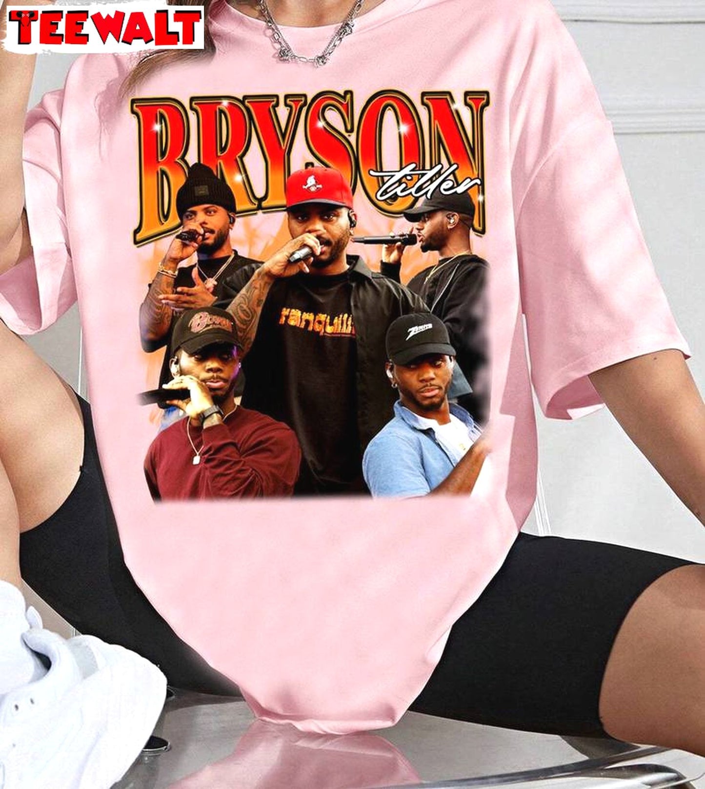 Bryson Tiller Groovy Shirt, New Rare Long Sleeve Gift For Men