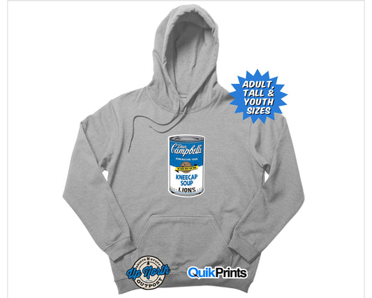 Dan Campbell'S Kneecap Soup Premium Pullover Hoodie