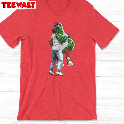 Comfort Phillie Phanatic Shirt, Must Have Phillies Mens Crewneck Long Sleeve