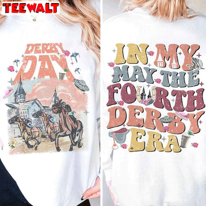 In My May The Fourth Derby Shirt, Kentucky Derby Horse Racing Tank Top