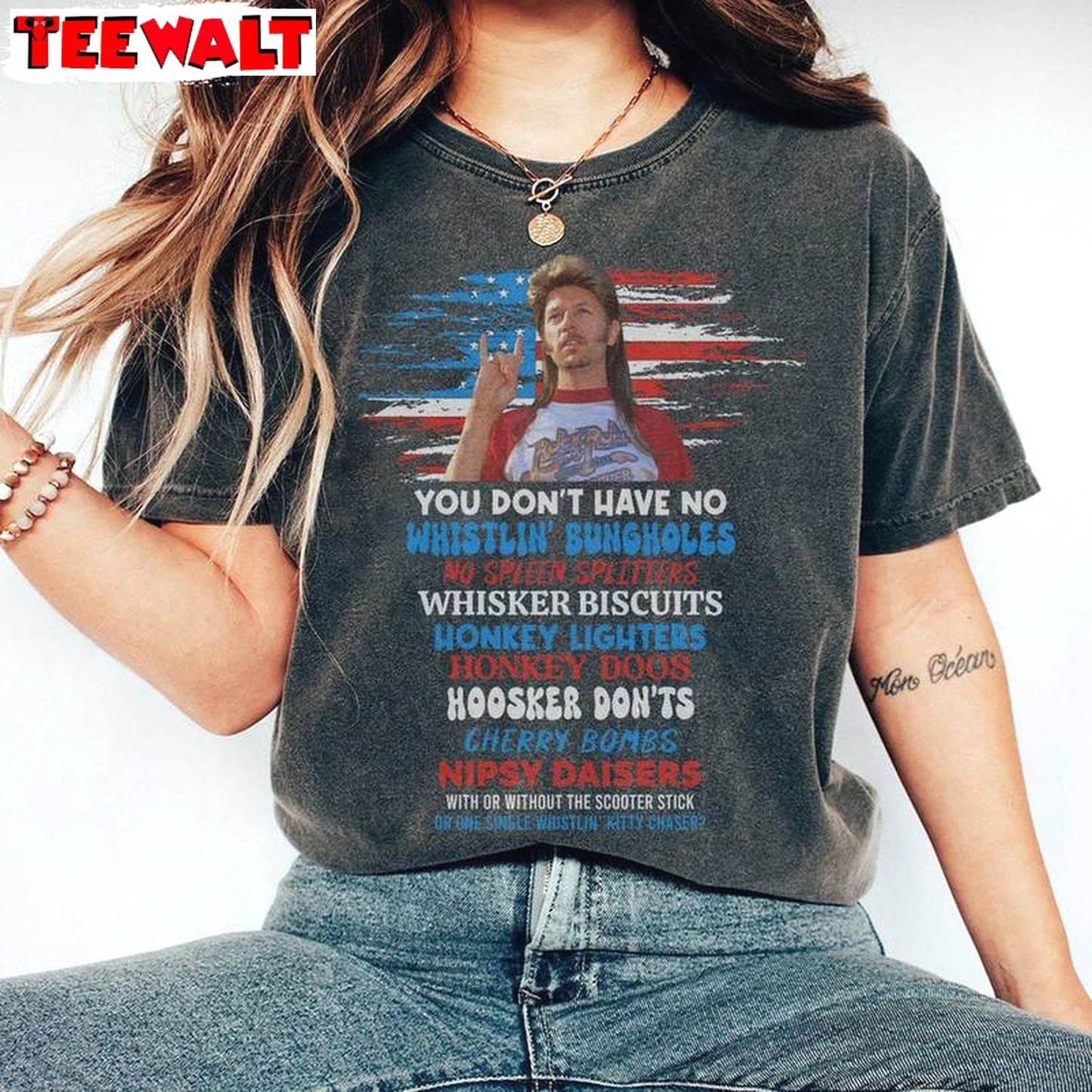 Joe Dirt 4th Of July Funny Shirt, Trendy Joe Dirt Unisex T Shirt Long Sleeve