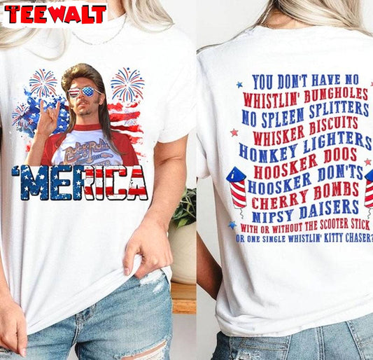 Groovy Joe Dirt 4th Of July Shirt, Funny Merica July 4th Unisex Hoodie Short Sleeve