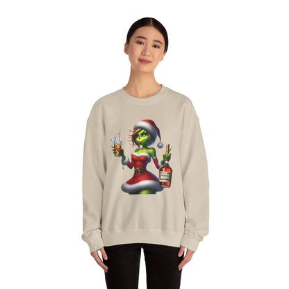 Bougie Grinch Girl Funny Festive Holiday Ugly Christmas