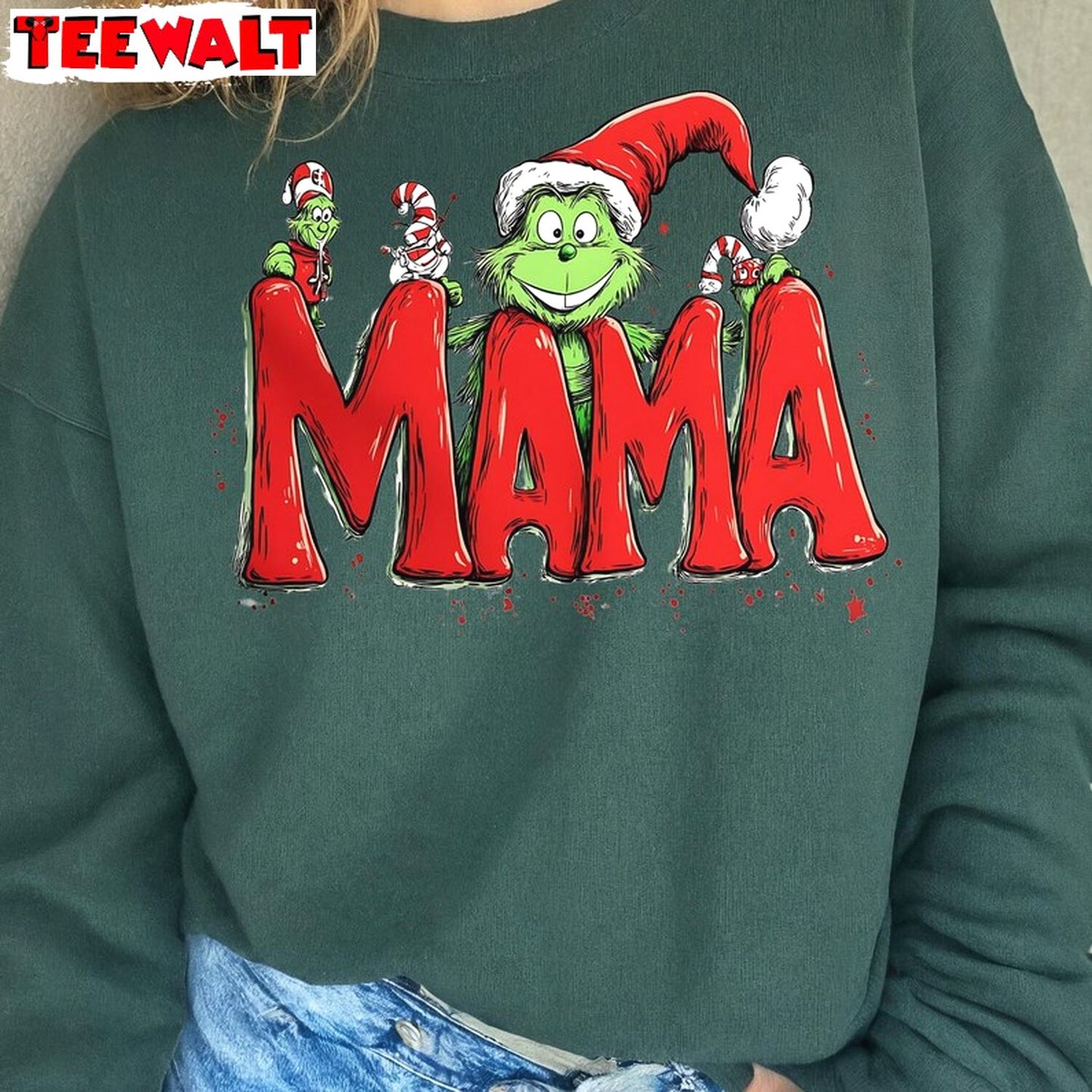 Christmas Mama Sweatshirt, T-shirt, Tee, Merch