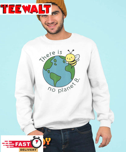 Happy Earth Day 2024 Cute Planet Bee Mother Earth Aesthetic T-Shirt