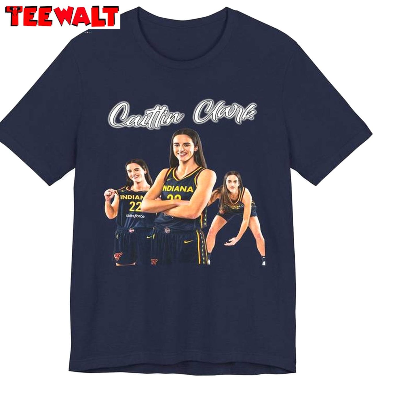 Caitlin Clark Shirt, Caitlin Clark Indiana Fever Wnba Short Sleeve Sweater