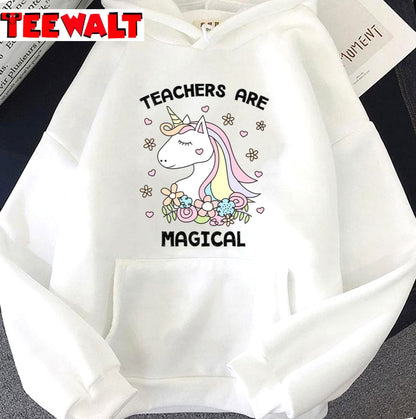 Unicorn Teachers Are Magical Teacher Appreciation Unisex T-Shirt