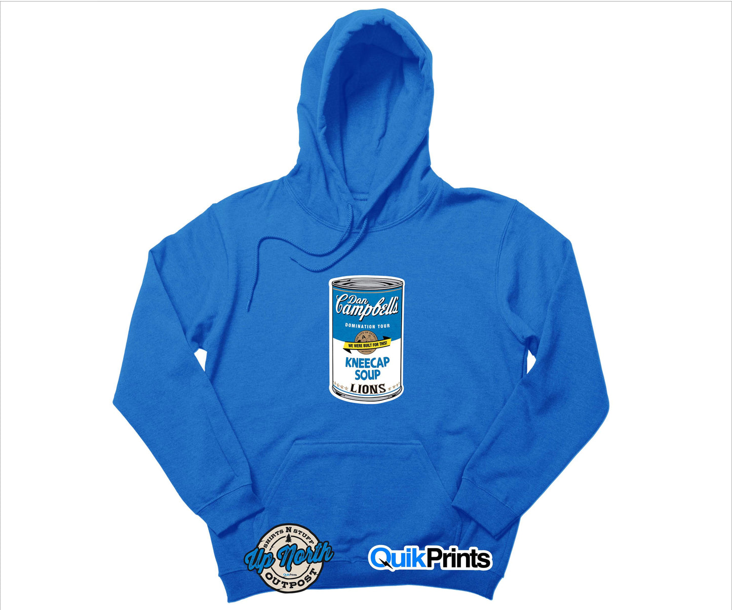 Dan Campbell'S Kneecap Soup Premium Pullover Hoodie