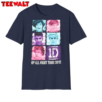 Trendy Up All Night Tour 2012 Unisex Hoodie, Vintage One Direction