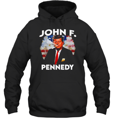 John F. Pennedy President USA Flag 2024 T-Shirt