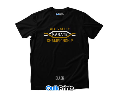 All Valley Karate Championship Premium T-Shirt - Custom Made