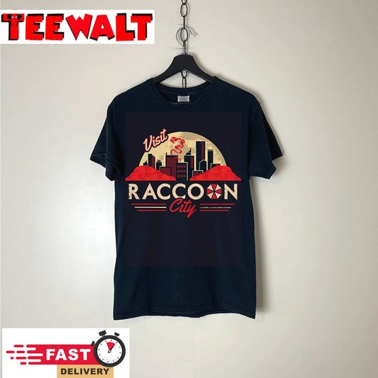 Visit Racoon City Survivors Resident Evil T Shirt