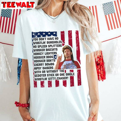 Creative Joe Dirt 4th Of July Shirt, Joe Dirt Merica Must Have Crewneck Sweater