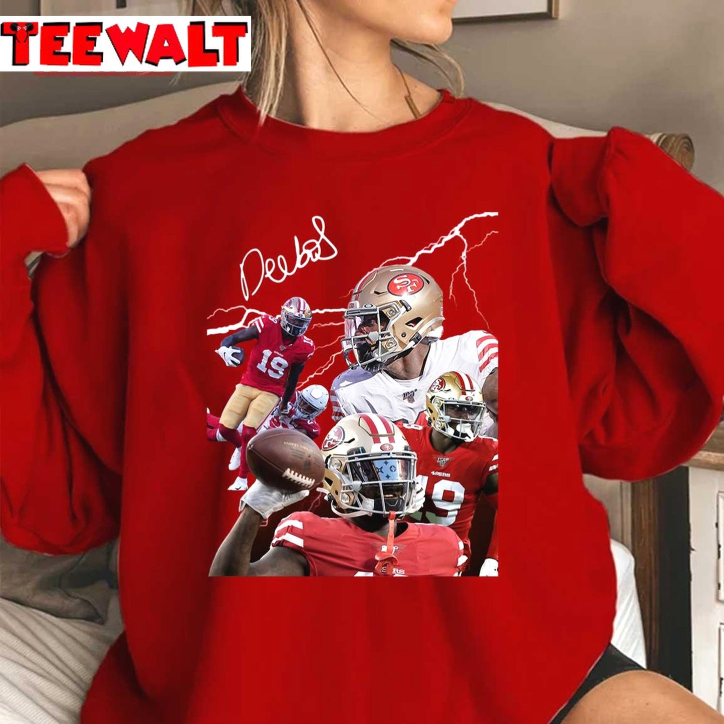 Deebo Samuel San Francisco 49ers Signature Unisex Sweatshirt