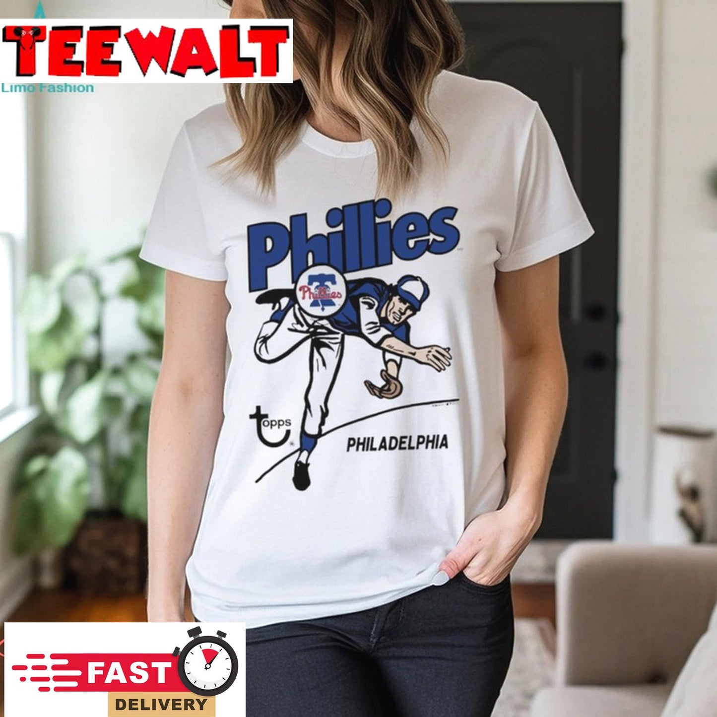 Philadelphia Phillies Topps T-Shirt