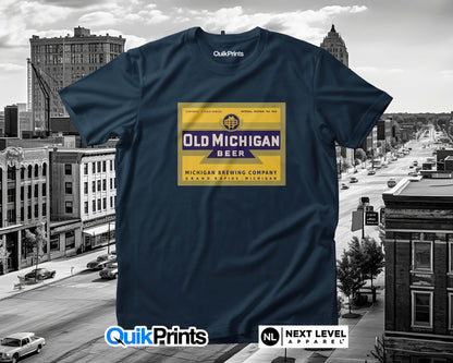 Old Michigan Beer Detroit Vintage Brewery Premium T-Shirt