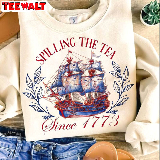 Independence Day Unisex Hoodie, Must Have Spilling Tea Since 1773