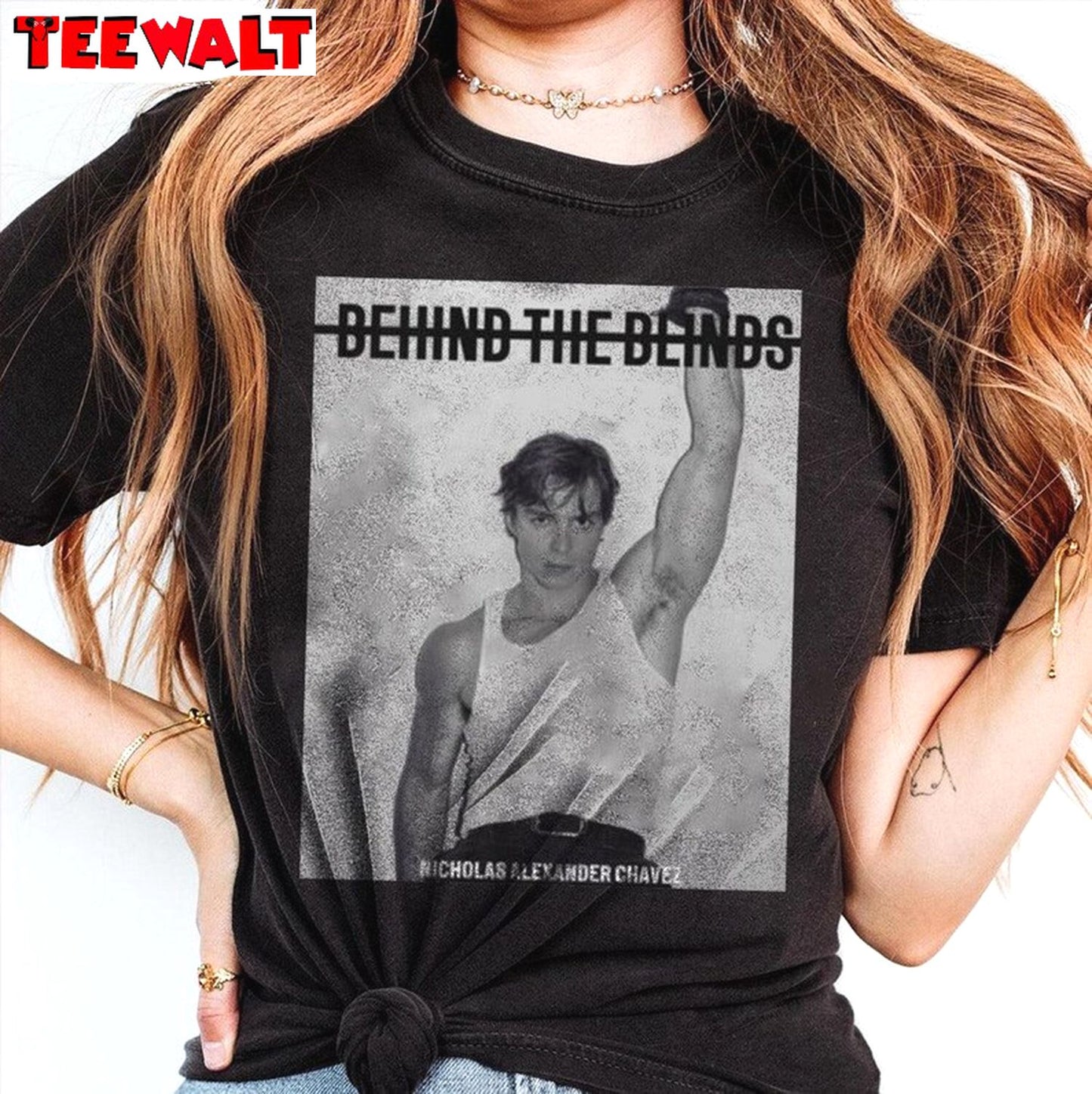 Behind The Blinds T Shirt, Nicholas Alexander Chavez Shirt