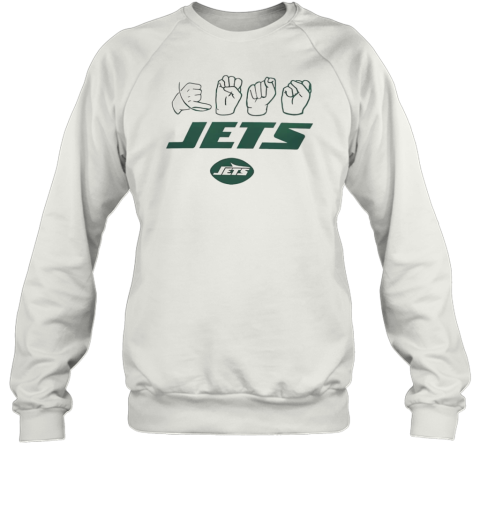 New York Jets Sign Language Hands T-Shirt