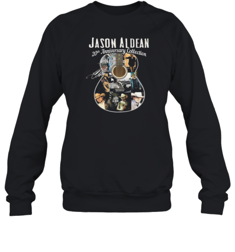 Jason Aldean 20Th Anniversary Collection Guitar Signatures T-Shirt