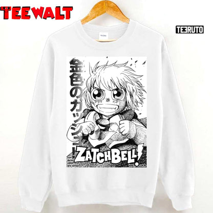 Zatch Bell Golden Manga Otaku Anime Unisex T-Shirt