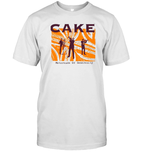 Cake Band Motorcade Of Generosity Album T-Shirt