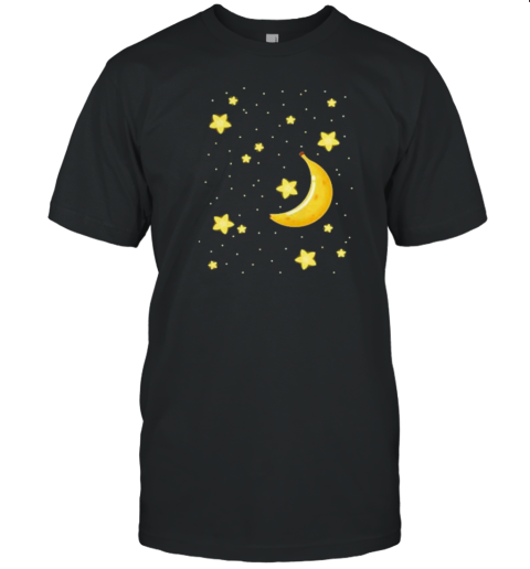 Star Fruit And Banana Moon T-Shirt