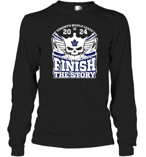 Cody Rhodes X Toronto Maple Leafs 2024 Finish The Story T-Shirt