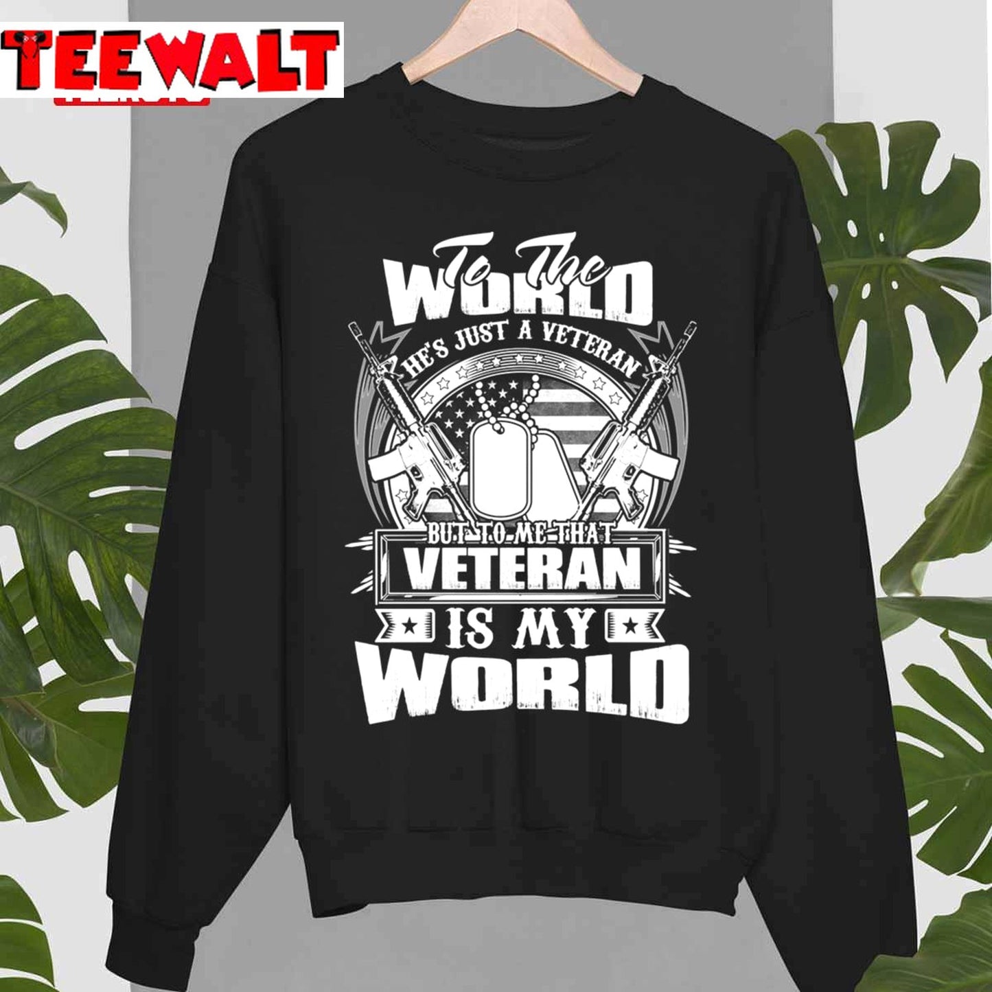 Veteran Is My World Unisex T-Shirt