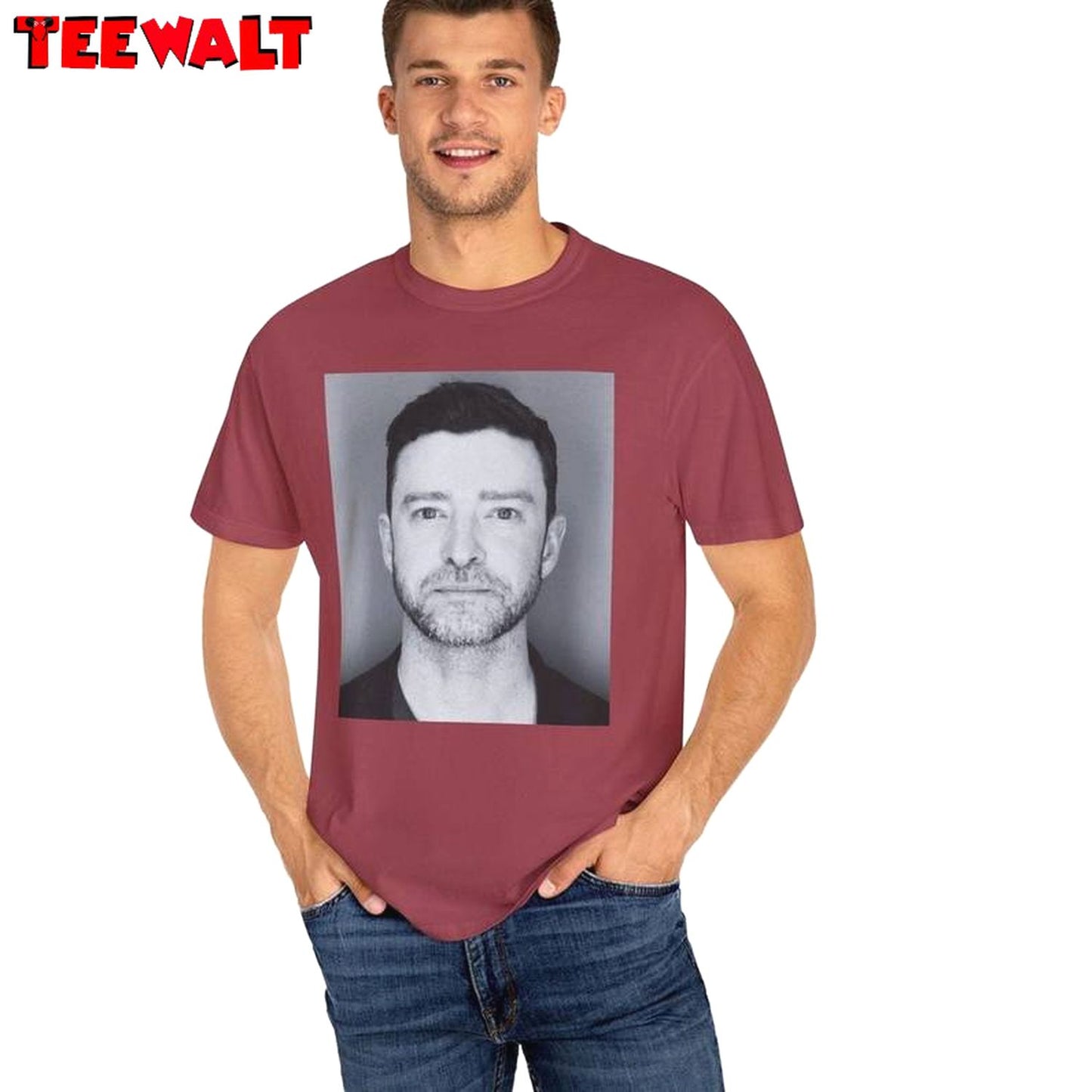 Limited Justin Timberlake Shirt, Comfort Colors Crewneck Long Sleeve Gift For Fan