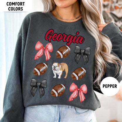 Georgia Football Sweatshirt - Comfort Colors College Game Day Shirt