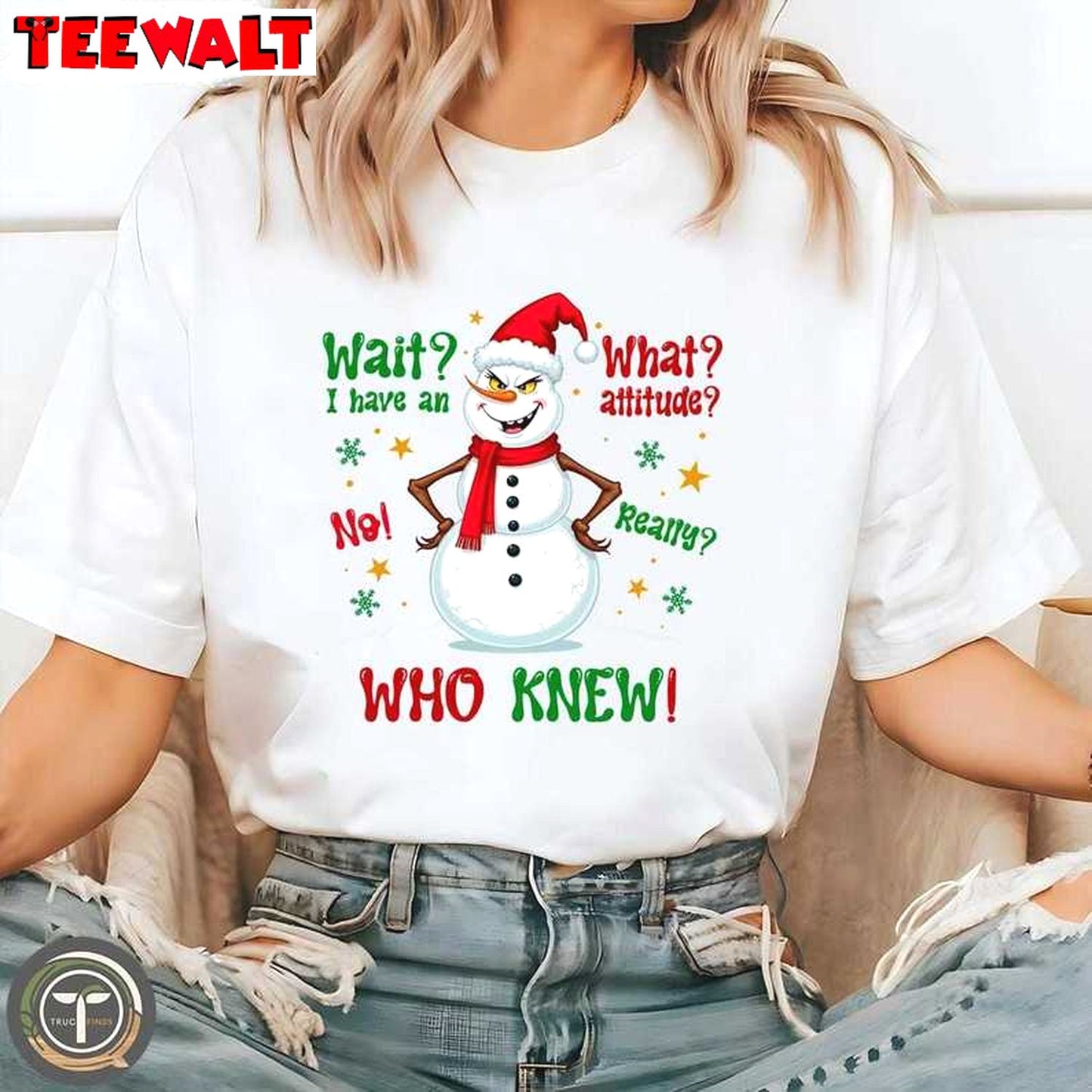 Wait What I Have An Attitude Sweatshirt, Christmas Movie Shirt