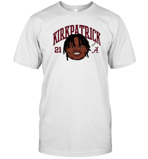 Alabama Crimson Tide Dre Kirkpatrick Jr Bighead T-Shirt