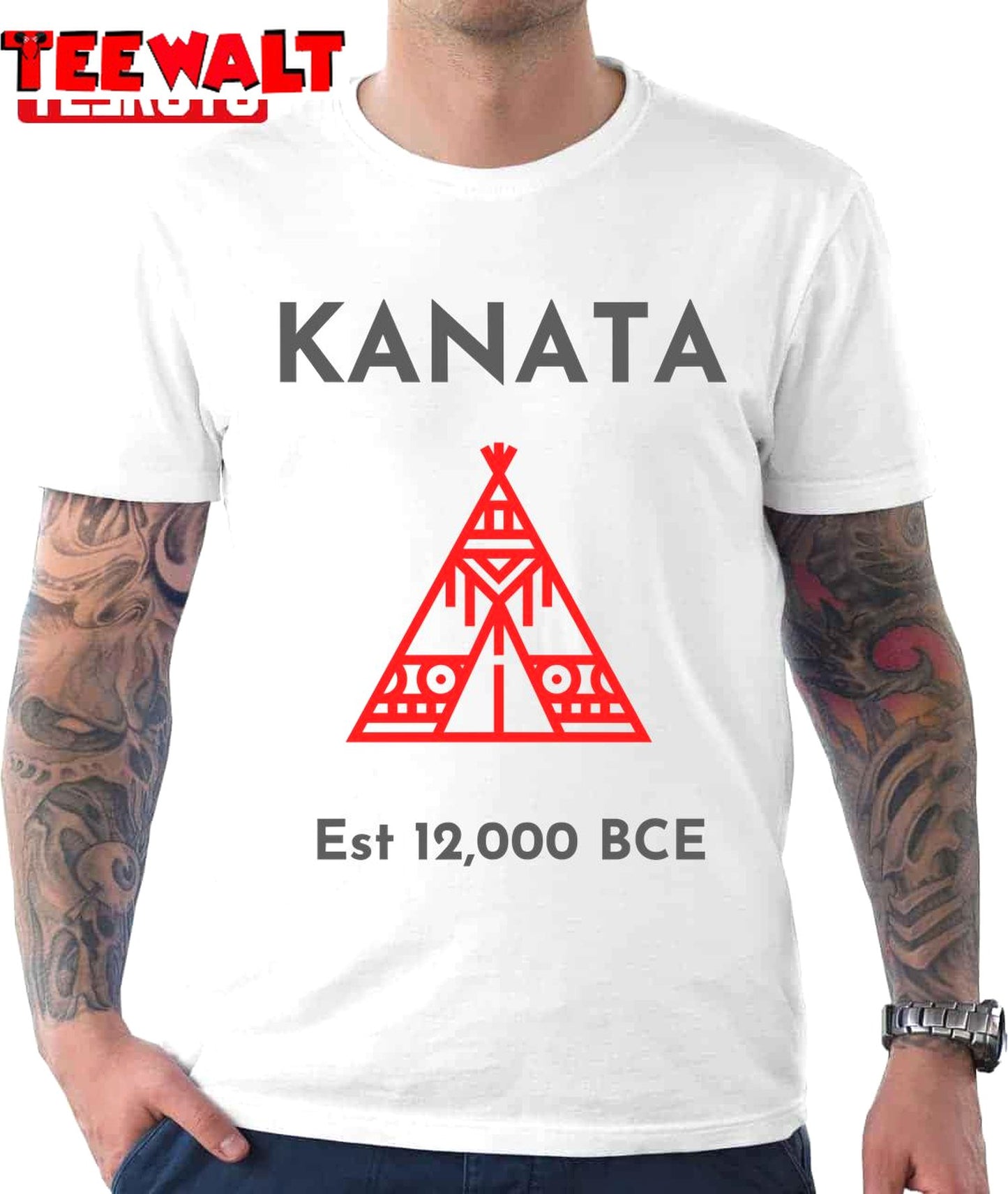 Kanata Canada Est 12000 BCE Unisex T-Shirt