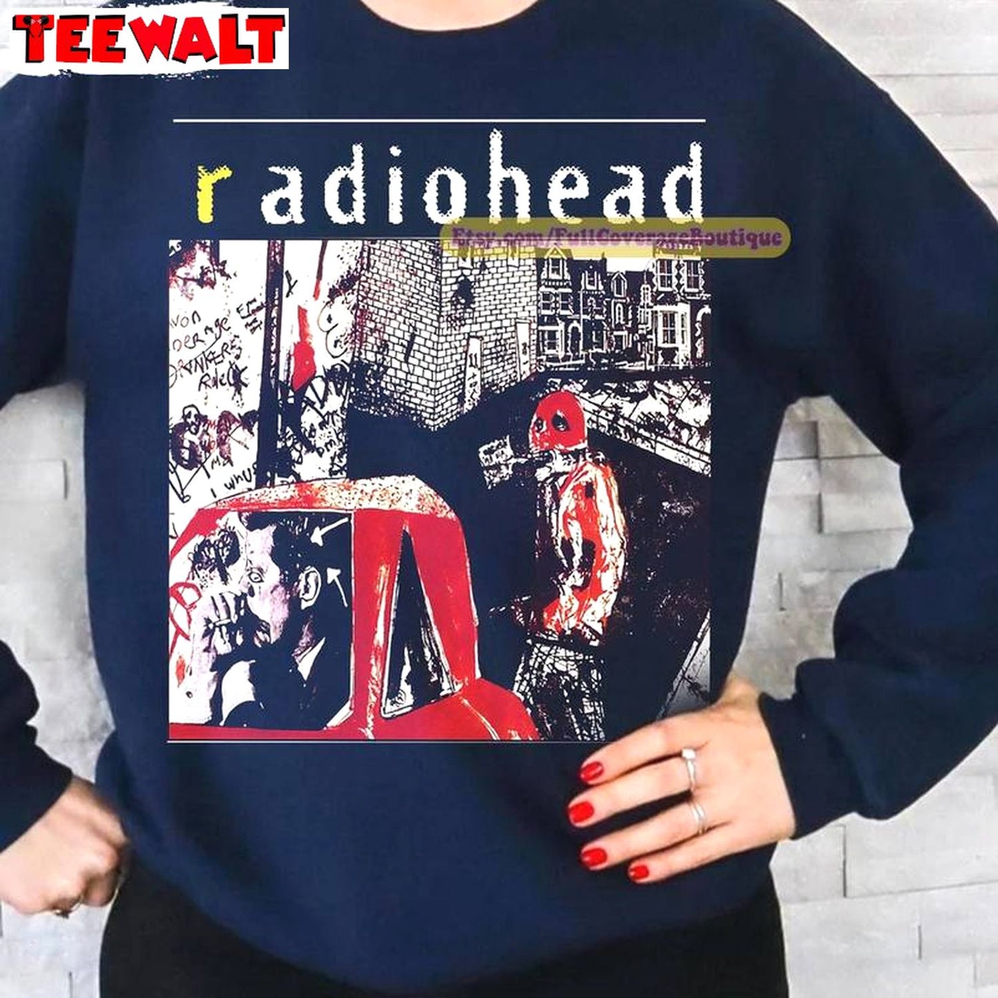 Creative Radiohead Shirt, Vintage Band Short Sleeve Unisex Hoodie Gift For Fan