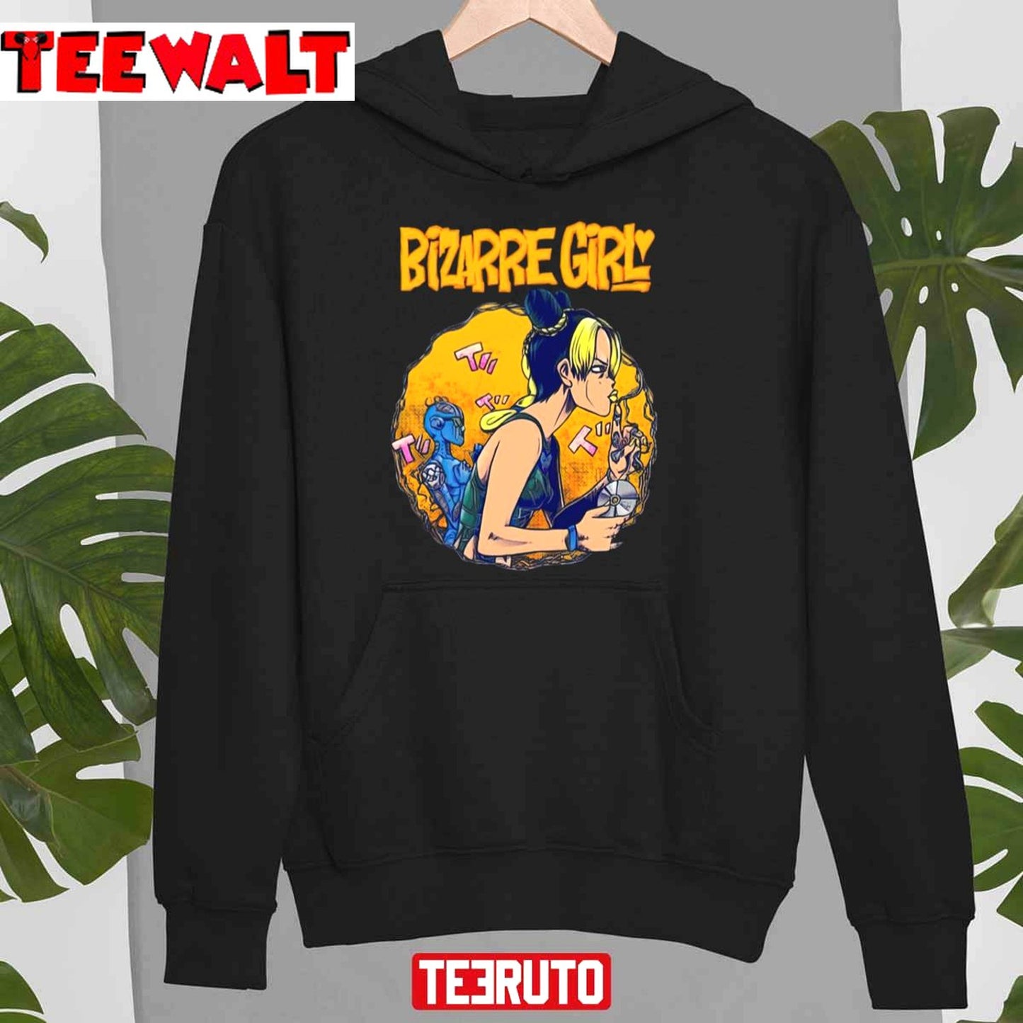 Bizarre Girl Jolyne Cujoh Unisex Sweatshirt