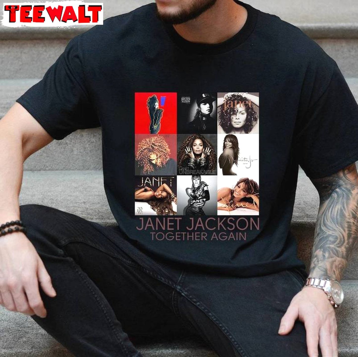 Janet Jackson Together Again Tour T Shirt , Unique Janet Jackson Tour Shirt Sweater