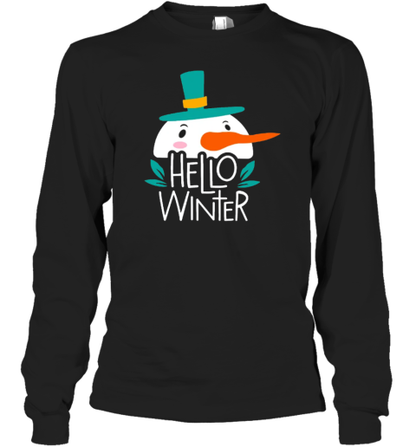 Hello Winter Long Time No See Teacher T-Shirt