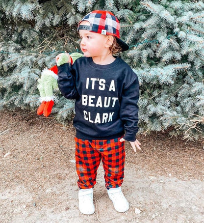 It'S A Beaut Clark - Kids Christmas Sweater Sweatshirt